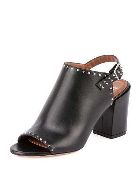 givenchy leather open toe mules|Givenchy Mules for Women .